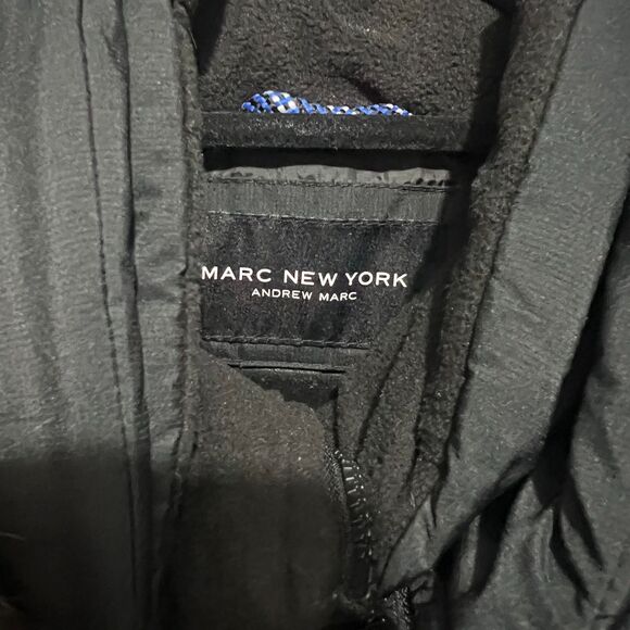 Marc New York Men's Gattaca Hybrid Down Fill Parka Coat in Black Size Large NWT - Picture 5 of 7